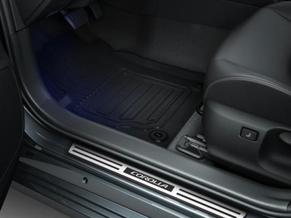 Килимки салону к-кт (гумові) Corolla 2019+ (TOYOTA) (24927)