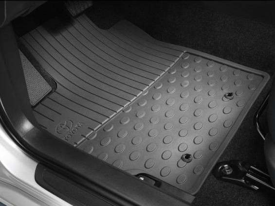 килимки салону к-кт (гумові) Corolla 2006 - 2013 (TOYOTA) (24992)