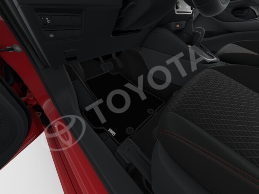 Килимки салону (текстильні) Yaris 2020 - (TOYOTA) (25010)