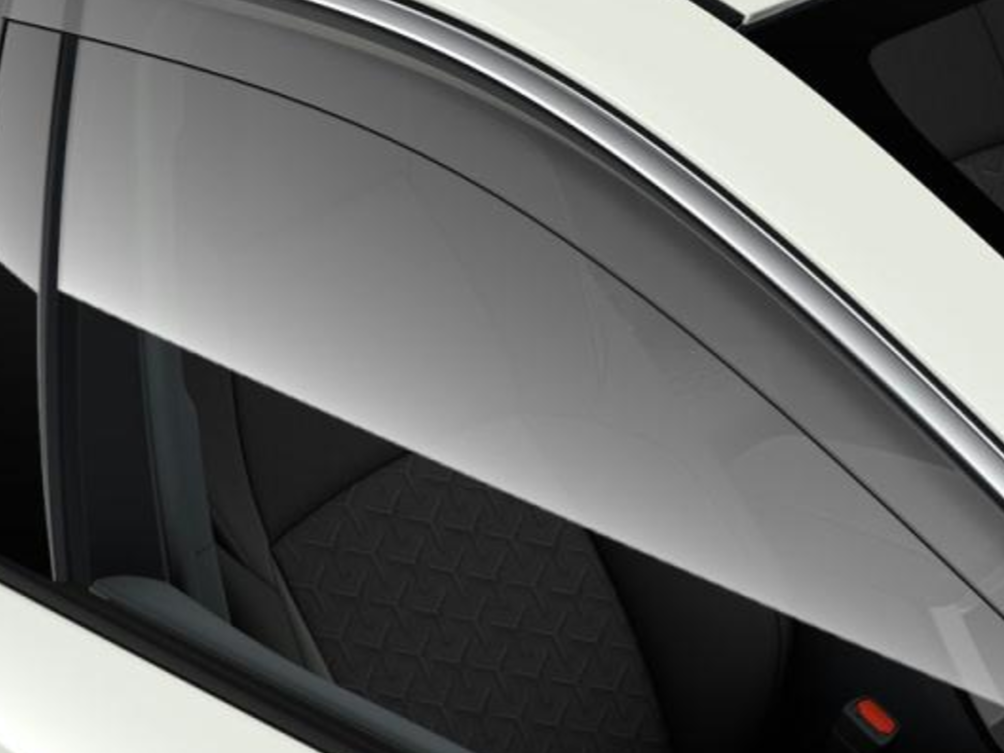 Дефлектор вікон з хромованим окантування к-кт 2шт Corolla 2019+ (TOYOTA) (25163)