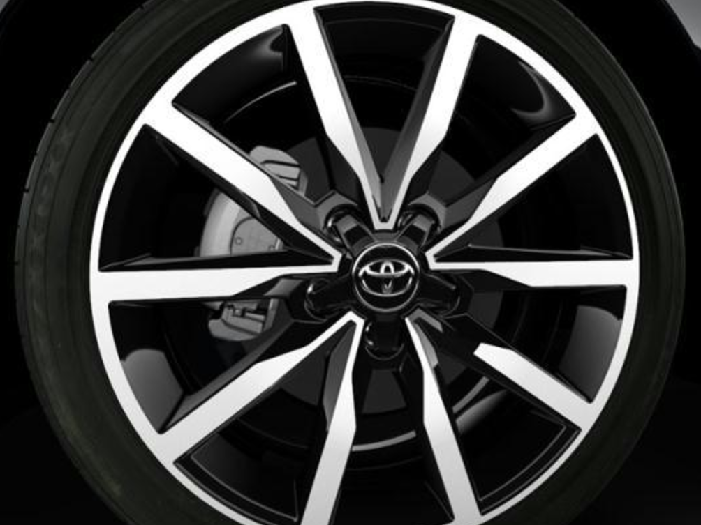 Легкосплавний диски 18”, чорний з механічно обробленою поверхнею (25175)