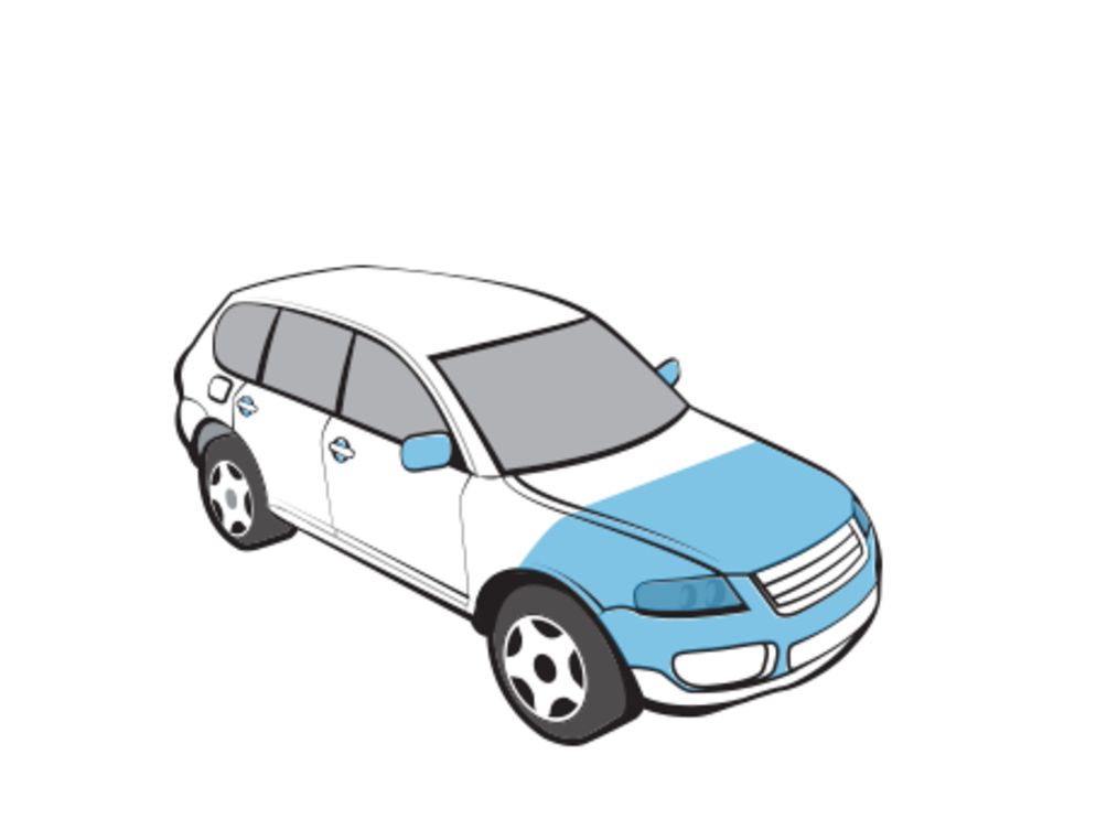 Нанесення захисної плівки "Стандарт" RAV4 (25060)