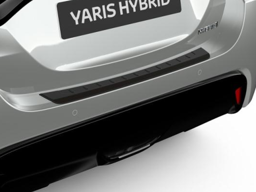 Захисна накладка заднього бампера (чорна) (TOYOTA) (25182)