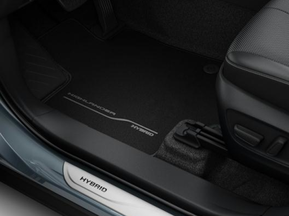 Накладки порога алюмінієві Hybrid (к-кт 2 шт.) (TOYOTA) (25143)