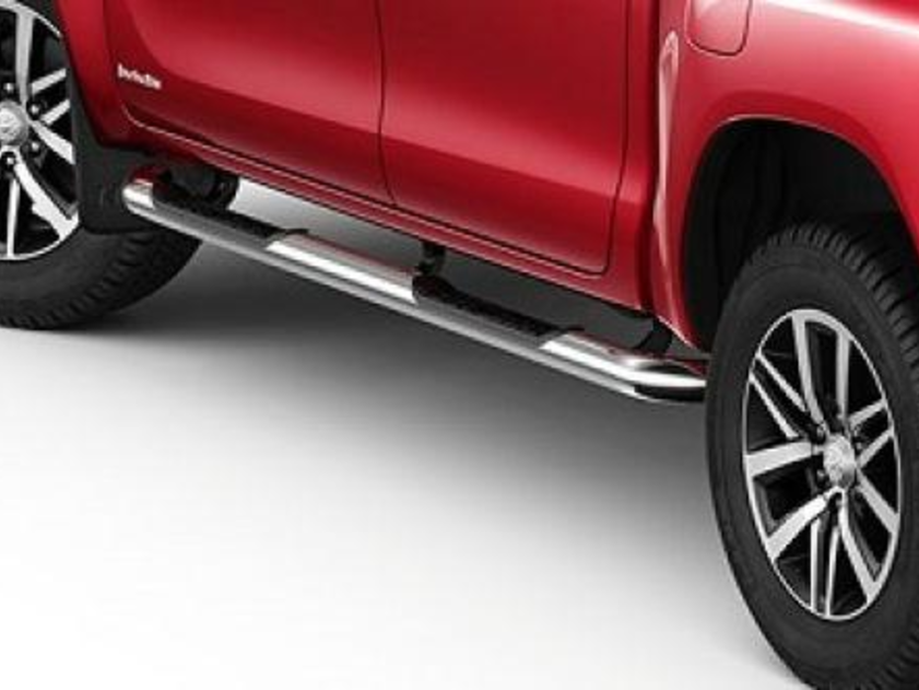 Бокові дуги порогів з накладками (TOYOTA) (33980)