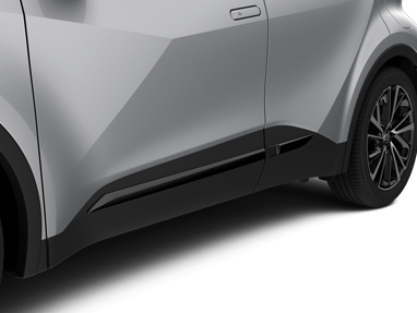 Декоративна молдинги дверей, пофарбовані Piano Black C-HR 2024- (31255)