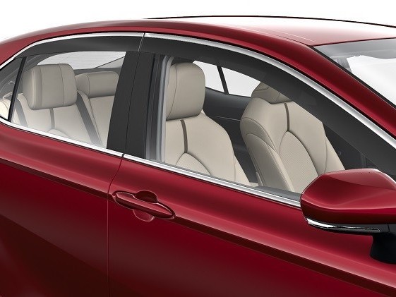 Дефлектор вікон з хромованим окантуванням Сamry 80 (TOYOTA) (34776)