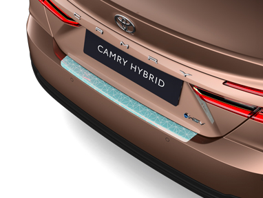 Захисна плівка заднього бампера Сamry 80 (TOYOTA) (34777)