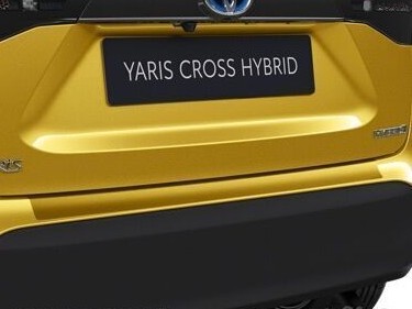 Захисна плівка заднього бампера, прозора (31502)