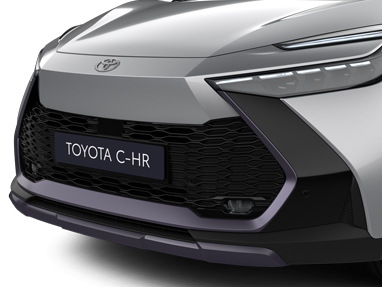 Декоративний спойлер переднього бампера C-HR 2024- (31252)