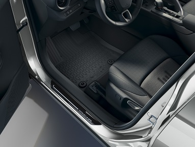 Накладки порогів передні та задні з логотипом C-HR (TOYOTA) (26665)