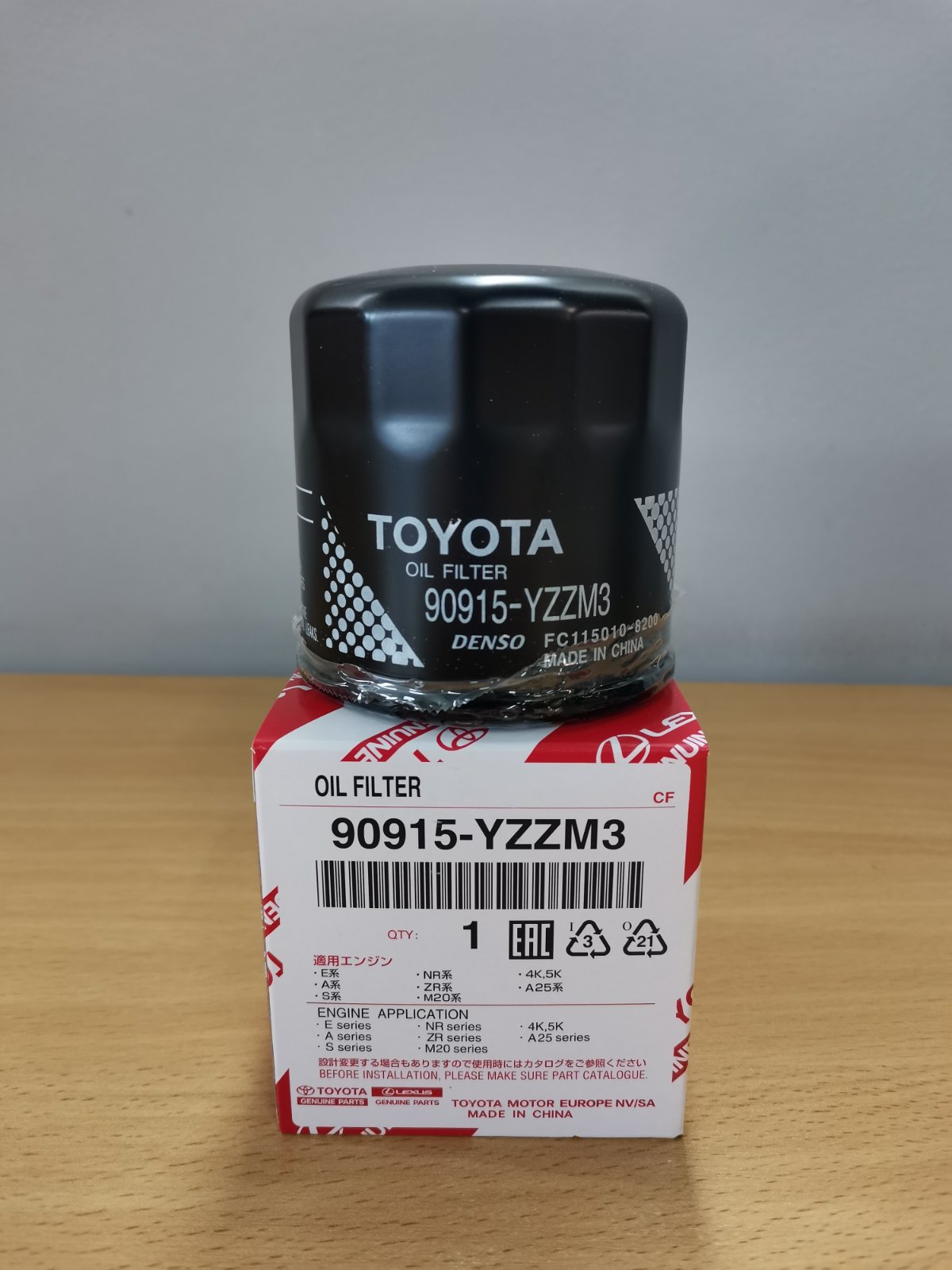 Фільтр оливний (90915-YZZM3) (42623)