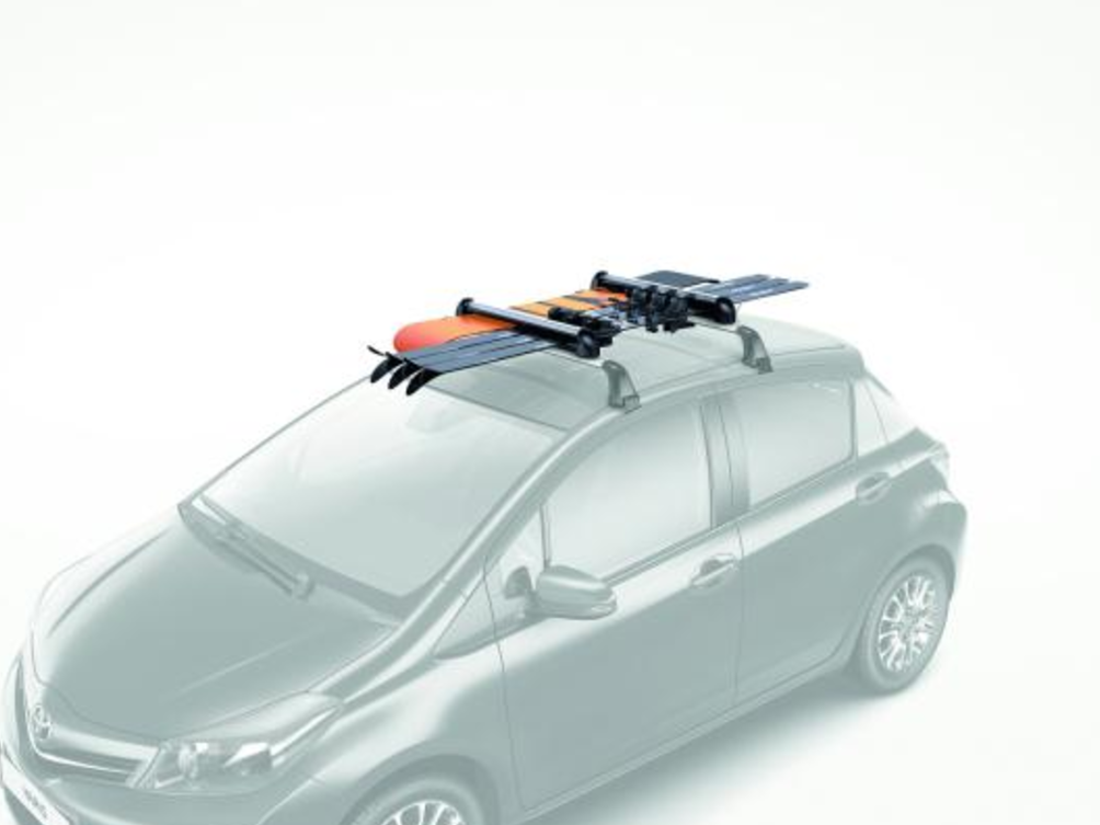 Тримач для лиж або сноубордів на поперечини (6 пар лиж, 4 сноуборда) (25215)