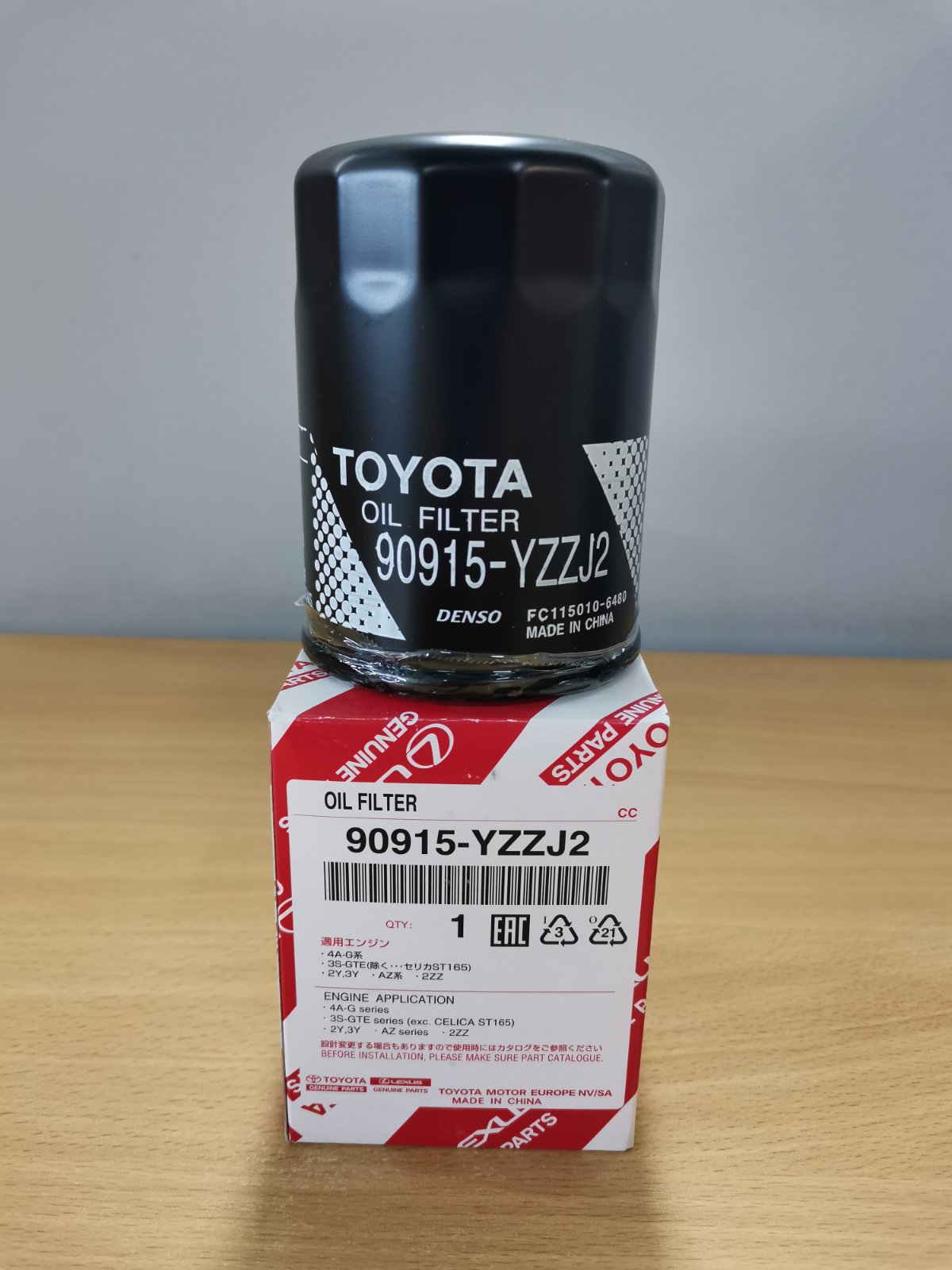 Фільтр оливний (90915-YZZJ2) (42625)