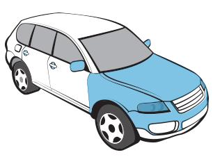 Нанесення захисної плівки "Стандарт + " RAV4 ADVENTURE (42730)