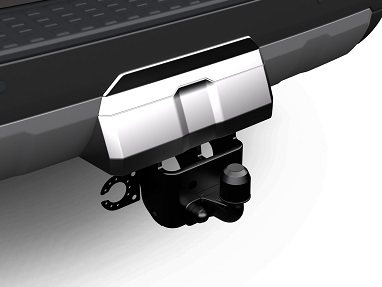 Фаркоп фланцевий з проводкою 7р LC250 (TOYOTA) (34772)