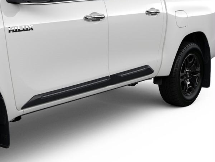 Молдинги дверей з сірою вставкою (к-кт.) (TOYOTA) (31452)