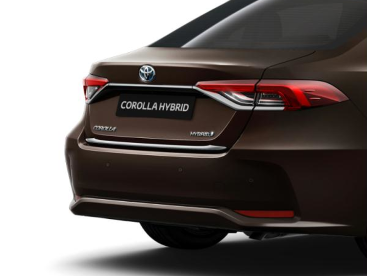 Хром молдинг на кришку багажника Corolla 2019+ (TOYOTA) (25167)