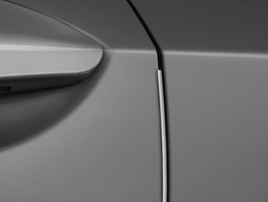 Захисні накладка кромки дверей 1D6 - Silver metallic (TOYOTA) (31494)