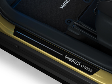 Алюмінієві накладки порогів (TOYOTA) (31626)