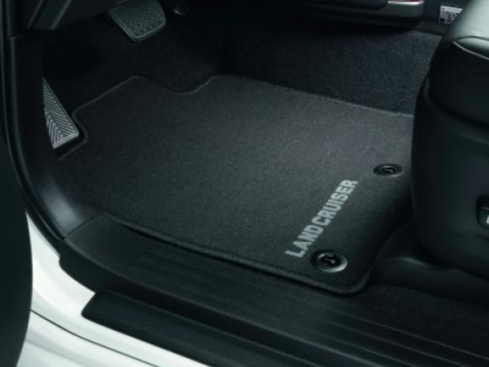 Килимки салону (текстильні) чорні LC150 (TOYOTA) (24907)
