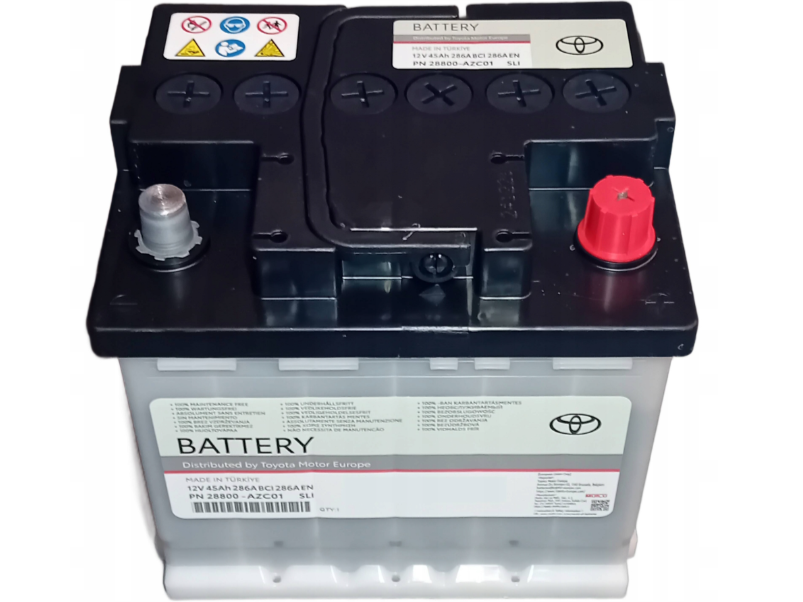 Акумулятор автомобільний 12V 45Ah (TOYOTA) 28800-AZC01 (43436)