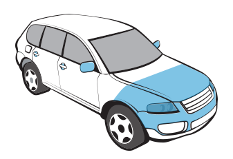 Нанесення захисної плівки "Стандарт" RAV4 ADVENTURE (42729)