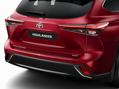 Захисна плівка заднього бампера Highlander 2020+ (TOYOTA) (31439)