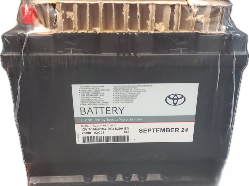 Акумулятор автомобільний 12V 70Ah (TOYOTA) 28800-AZC23 (43478)