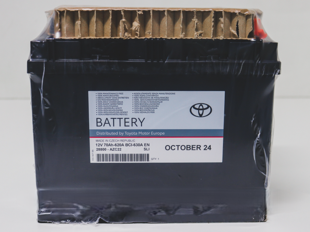 Акумулятор автомобільний 12V 70Ah (TOYOTA) 28800-AZC22 (43438)