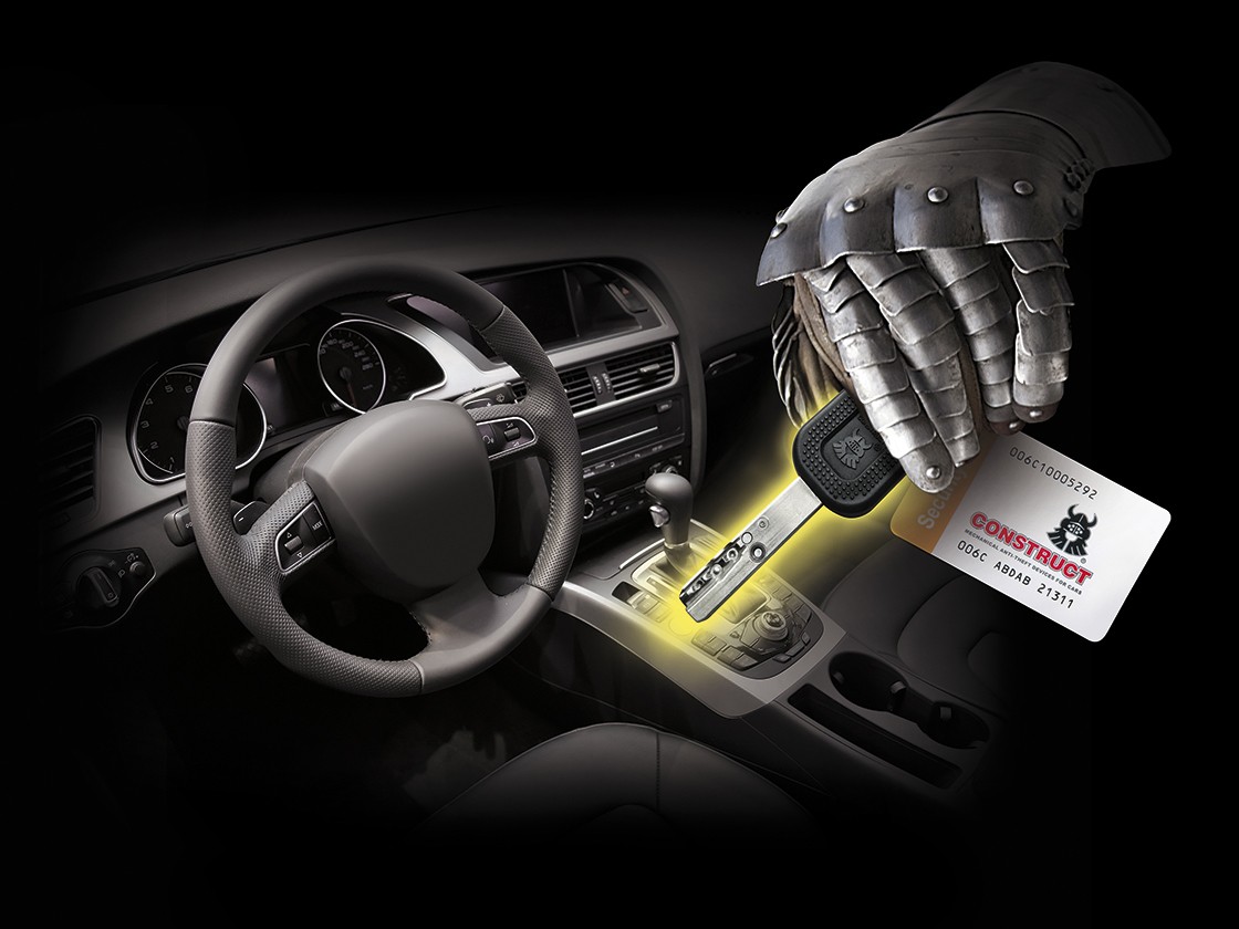 Замок CONSTRUCT механічний TOYOTA LC 300 (25011)