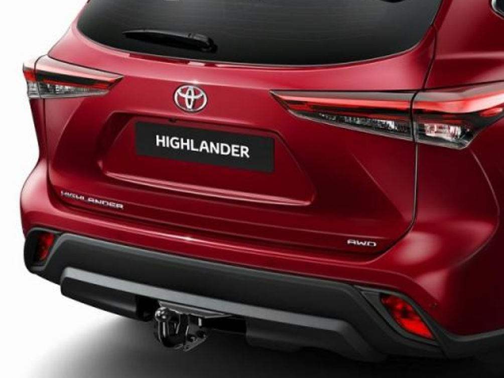 Фаркоп фіксований з проводкою Highlander 2020+ (TOYOTA) (31708)