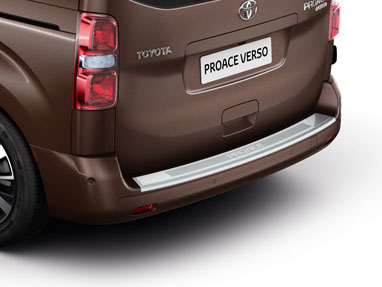 Захисна накладка заднього бампера, нержавіюча сталь PROACE (TOYOTA) (25192)