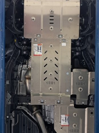 Захист КПП та РКПП Land Cruiser Prado J250 (бензин ) ALuOX (35687)