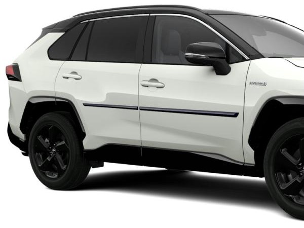 Молдинги дверей (к-кт) 8X8 - Dark Blue Metallic (TOYOTA) (34031)