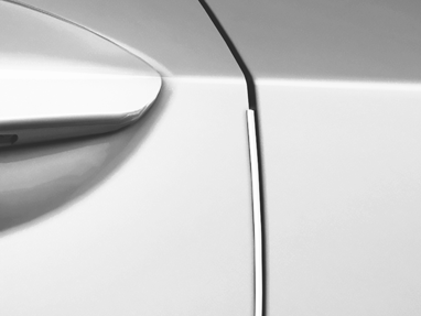 Захисні накладка кромки дверей 040 - Super White 2 (TOYOTA) (31492)