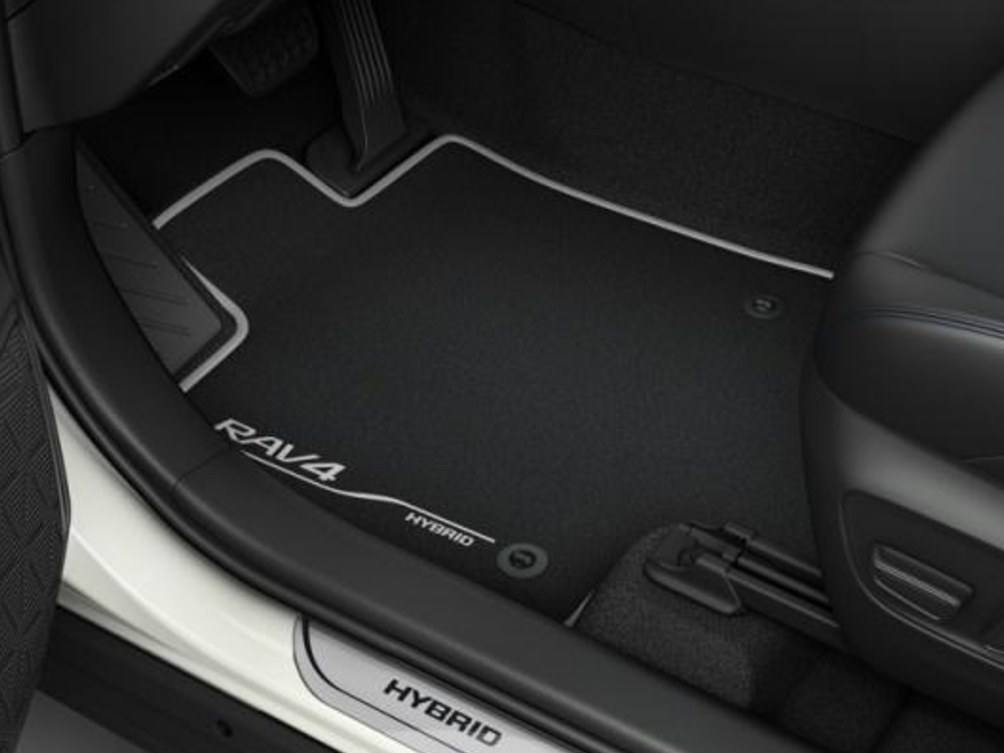 Килимки салону (текстильні) Rav4 2019+ Hybrid (TOYOTA) (24983)