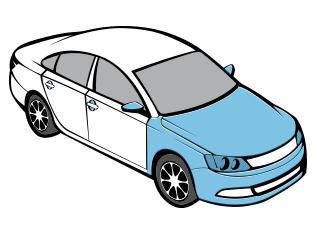 Нанесення захисної плівки "Стандарт + " Camry 80 (42724)